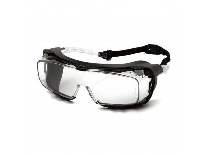 Brýle Pro-G Cappture čiré s gumovým těsněním, nemlživé - Pyramex  airsoft