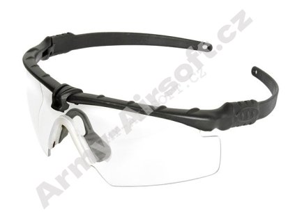 Taktické brýle Black/ Clear - ACM  airsoft