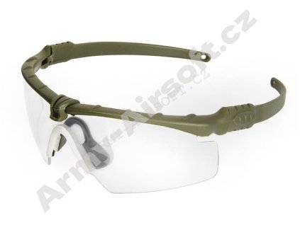 Taktické brýle Olive/ Clear - ACM  airsoft