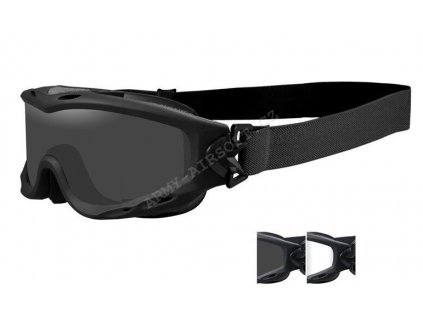 Taktické brýle SPEAR balistické čiré, tmavé - WileyX  airsoft