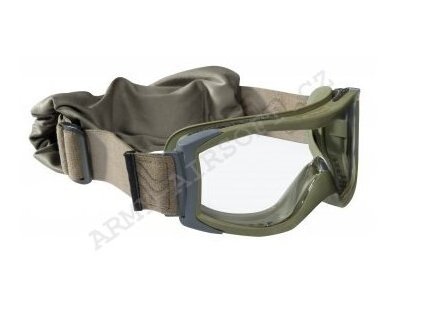 Taktické brýle X1000 Platinum Zelené čiré - Bollé  airsoft