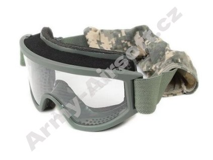 Taktické brýle Land Ops s balistickou odolností FG čiré, tmavé - ESS  airsoft