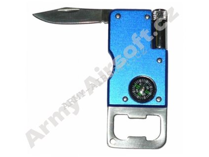 Otvírák s nožem a svítilnou  airsoft