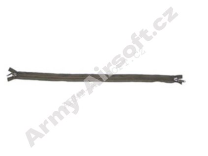 Zip dvoucestný plastový 75cm OLIV - MFH  Army shop