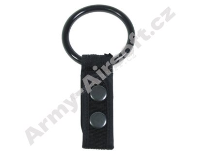 Držák na svítilnu s kroužkem ČERNÝ - MFH  Army shop