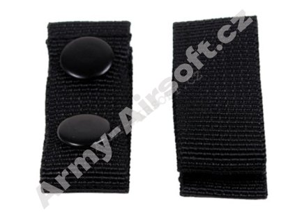 Poutko opaskové 4 ks ČERNÉ - MFH  Army shop