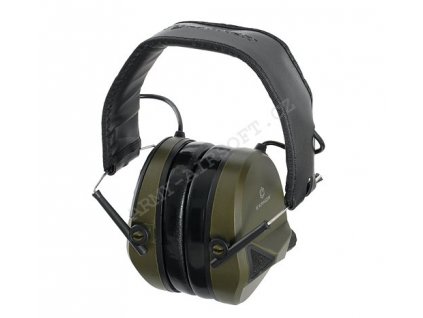 Ochranná sluchátka elektronická M30 Zelená - Earmor