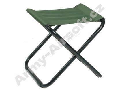 Židle CAMPING skládací ZELENÁ - Mil-tec  Army shop