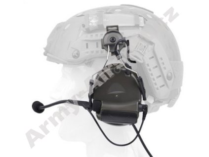 Taktický headset Comtac II na helmu FAST - Z.Tactical  Army shop