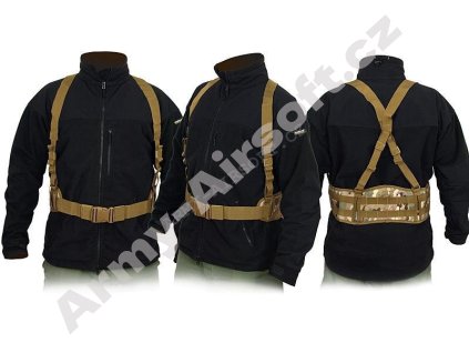 Taktický Molle pás s postrojem - multicam - ACM  Army shop