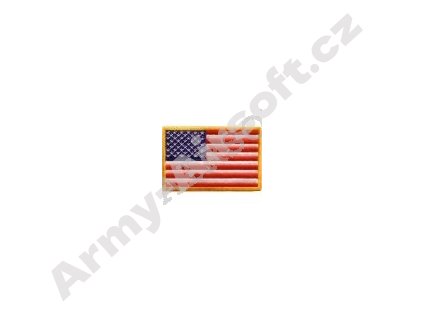 Nášivka - vlajka USA barevná  Army shop