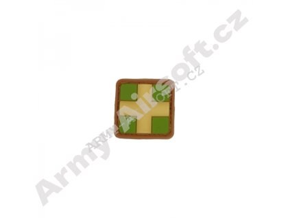 Nášivka lékárnička Multicam - 3D plast  Army shop