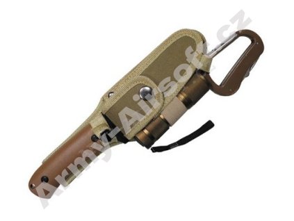 Sada nožů se svítilnou a karabinou - MFH  Army shop