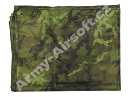 Plachta nepromokavá lehká 3 x 3 m vz.95 - MFH  Army shop