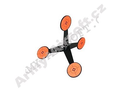 Terč cvičný hvězdicový 'chodící'  Vzduchovky