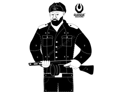 Terč Soviet - Range Solutions  Vzduchovky