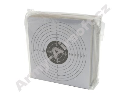 Papírové terče 100ks - ASG  Vzduchovky