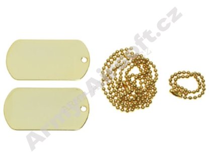 Známky identifikační US ZLATÉ - MFH  Army shop