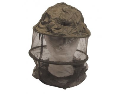 Klobouk s moskytiérou a okružím ZELENÝ - MFH  Army shop