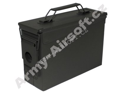 Muniční box US, Cal. 30 mm, M19A1, Metall  Army shop