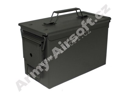 Muniční box US, Cal. 50 mm, M2A1, Metall  Army shop