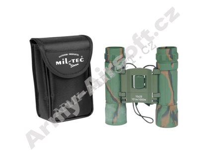 Dalekohled 10x25 skládací WOODLAND  Army shop