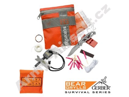Sada pro přežití KPZ BEAR GRYLLS, Basic Kit - Gerber  Army shop