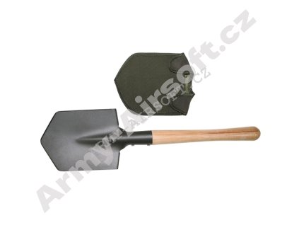 Lopatka s dřevěnou rukojetí  Army shop