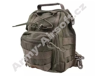 Taktický batoh přes rameno olive 1