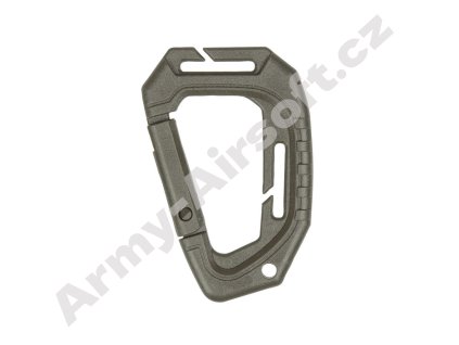 Karabiny MOLLE taktické 2 ks ZELENÉ - MIL-TEC  Army shop
