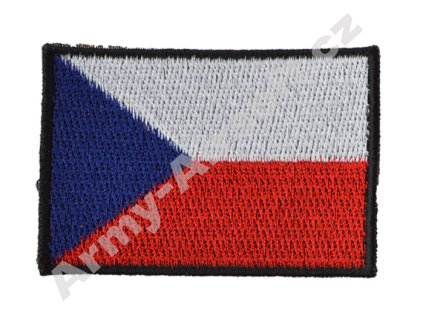 Střední barevná vlajka čr