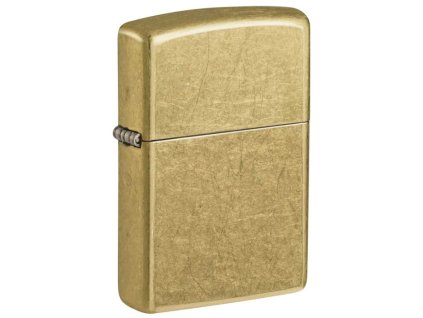 Zapalovač benzínový, 24180 Armor® Tumbled Brass - Zippo  Zapalovač