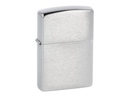 5018 2 zippo zapalovac chrom brouseny