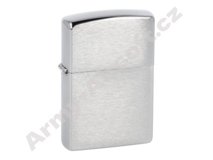 5018 2 zippo zapalovac chrom brouseny