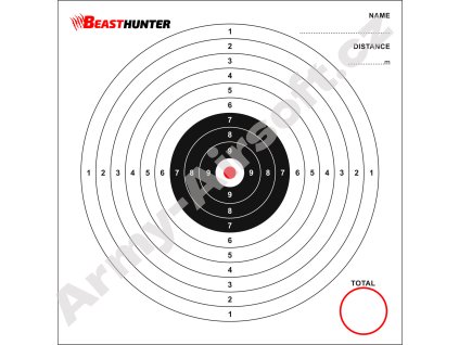 Terče 14x14cm bal.100ks BeastHunter