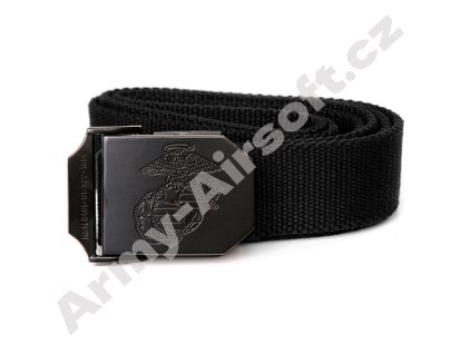 Opasek 35 mm ČERNÝ USMC  Maskáče