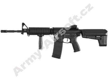 AR15 RIS ALPHA Celokov Černá 1