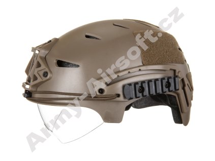 Replika balistické helmy EXF Bump style Eco Dark Earth - EMERSON