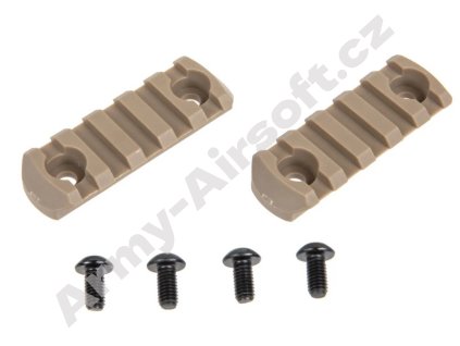 FMA 5-slotová lišta pro helmu TB1421 – FDE