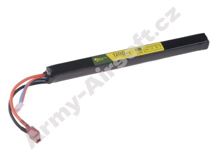 LiPo 11,1V 1200mAh 2S/20C baterie - pod AK kryt - T-konektor (Deans)