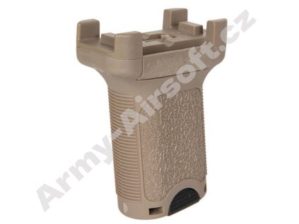 Svislá přední rukojeť pro RIS / KeyMod / M-LOK - světle hnědá