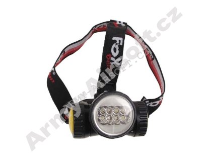 Čelová svítilna FOX 8 LED  Army shop