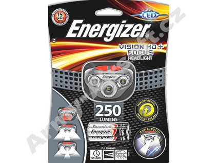 Čelovka Vision HD+ Focus 250 lumens - Energizer  Army shop