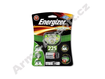Čelovka Vision 225 lumens - Energizer  Army shop