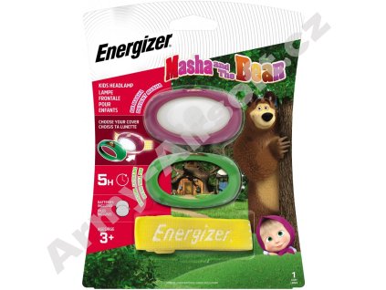 Čelovka Máša a medvěd - Energizer  Army shop