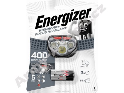 Čelovka VisionHD+ 400 lumens - Energizer  Army shop