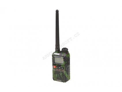 Manuální dvoukanálová rádiostanice Baofeng UV-3R+ (VHF / UHF) 2W - Camo - Baofeng