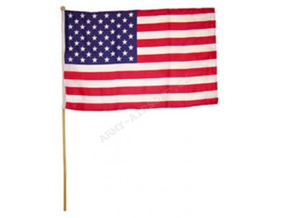 Vlajka USA 30x45cm na tyčce - Mil-tec