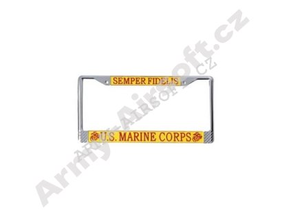 Rám na značku auta US MARINES 16 x 30cm  Army shop
