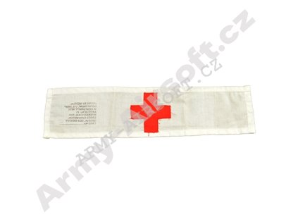 Páska zdravotník US BÍLÁ  Army shop